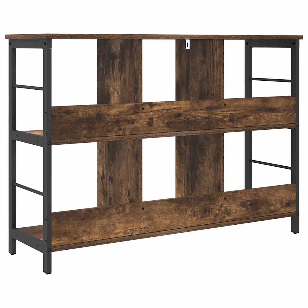 Bücherregal Geräucherte Eiche 102 x 32 x 72,5 cm Holzwerkstoff