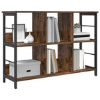 Bücherregal Geräucherte Eiche 102 x 32 x 72,5 cm Holzwerkstoff