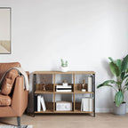 Bücherregal Artisan-Eiche 102 x 32 x 72,5 cm Holzwerkstoff