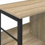 Bücherregal Sonoma-Eiche 102 x 32 x 40,5 cm Holzwerkstoff