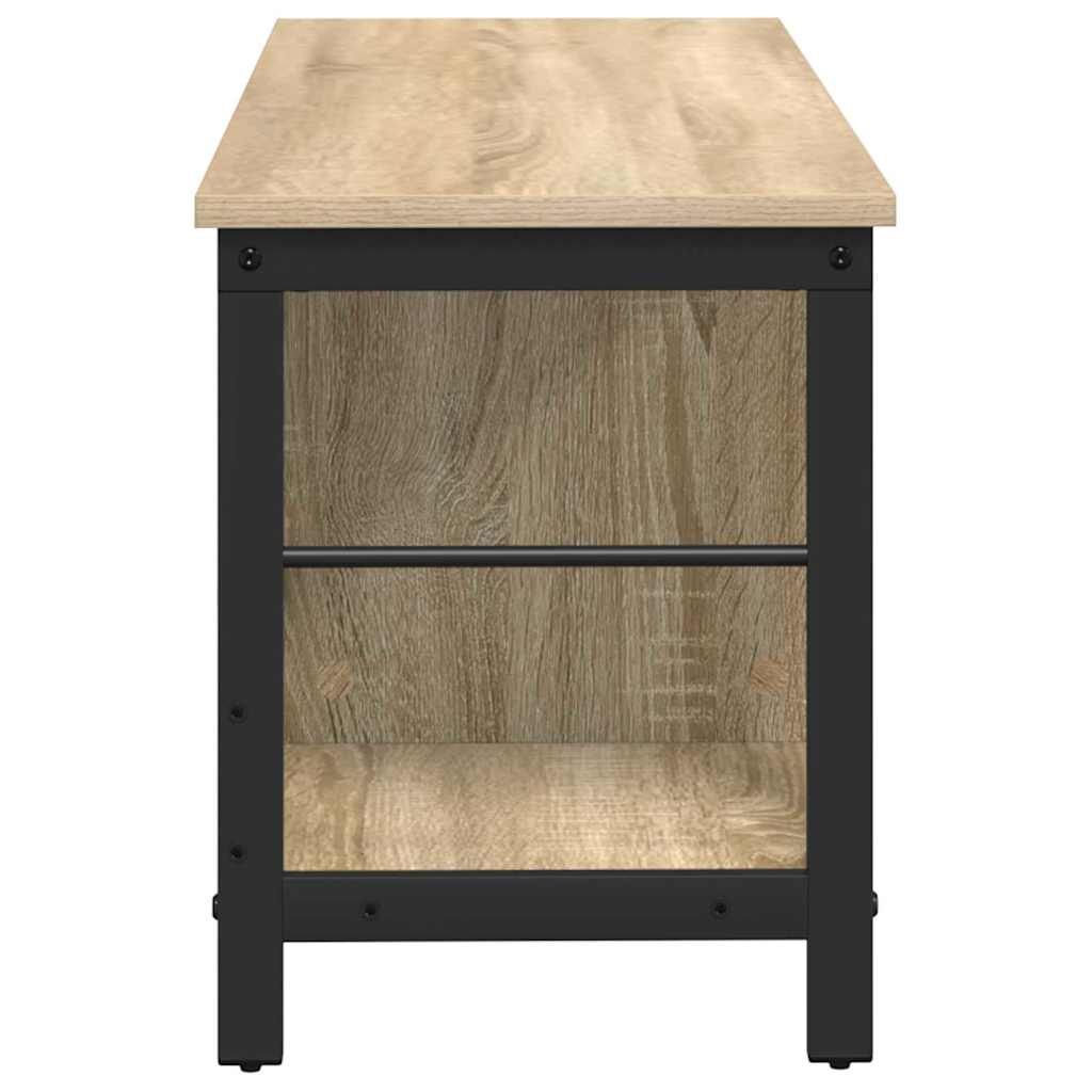 Bücherregal Sonoma-Eiche 102 x 32 x 40,5 cm Holzwerkstoff