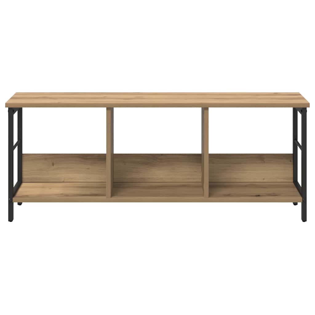 Bücherregal Artisan-Eiche 102 x 32 x 40,5 cm Holzwerkstoff