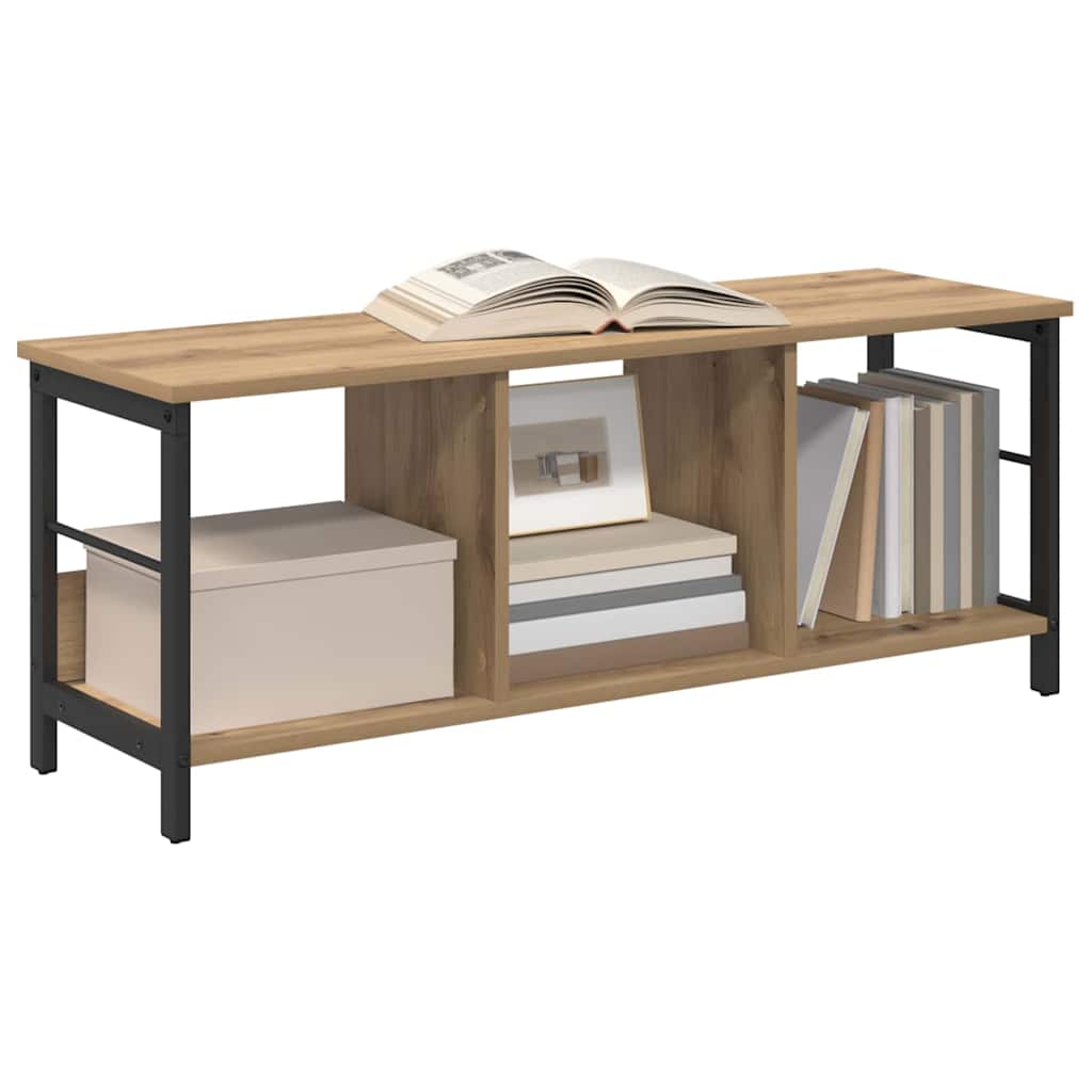 Bücherregal Artisan-Eiche 102 x 32 x 40,5 cm Holzwerkstoff