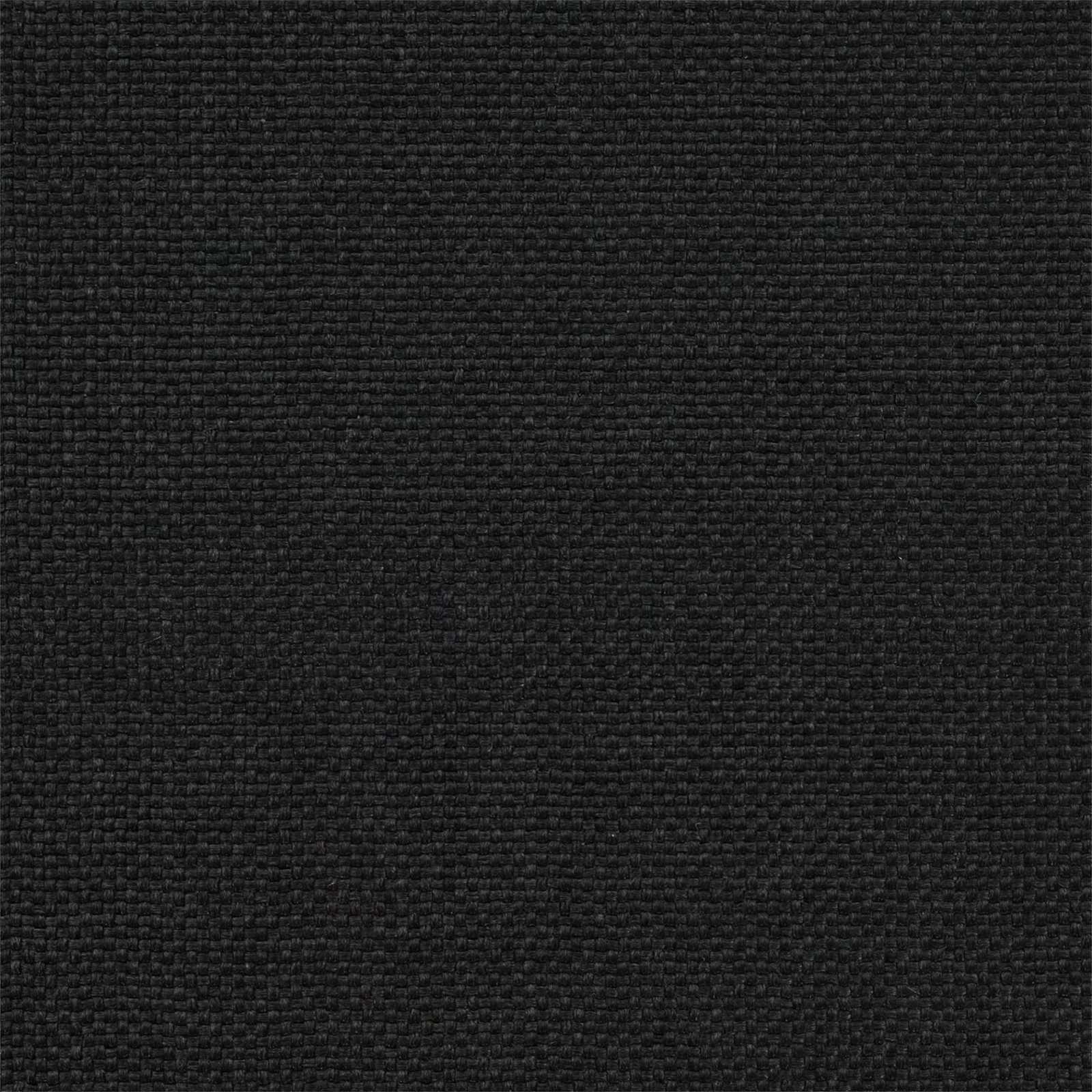 Bettgestell mit gepolstertem Kopfteil Schwarz 140 x 190 cm