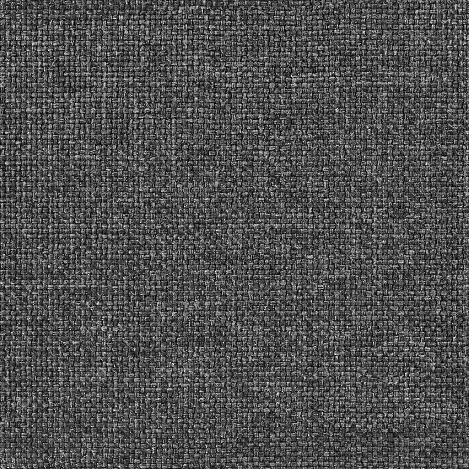 Bettgestell mit gepolstertem Kopfteil Dunkelgrau 150 x 200 cm