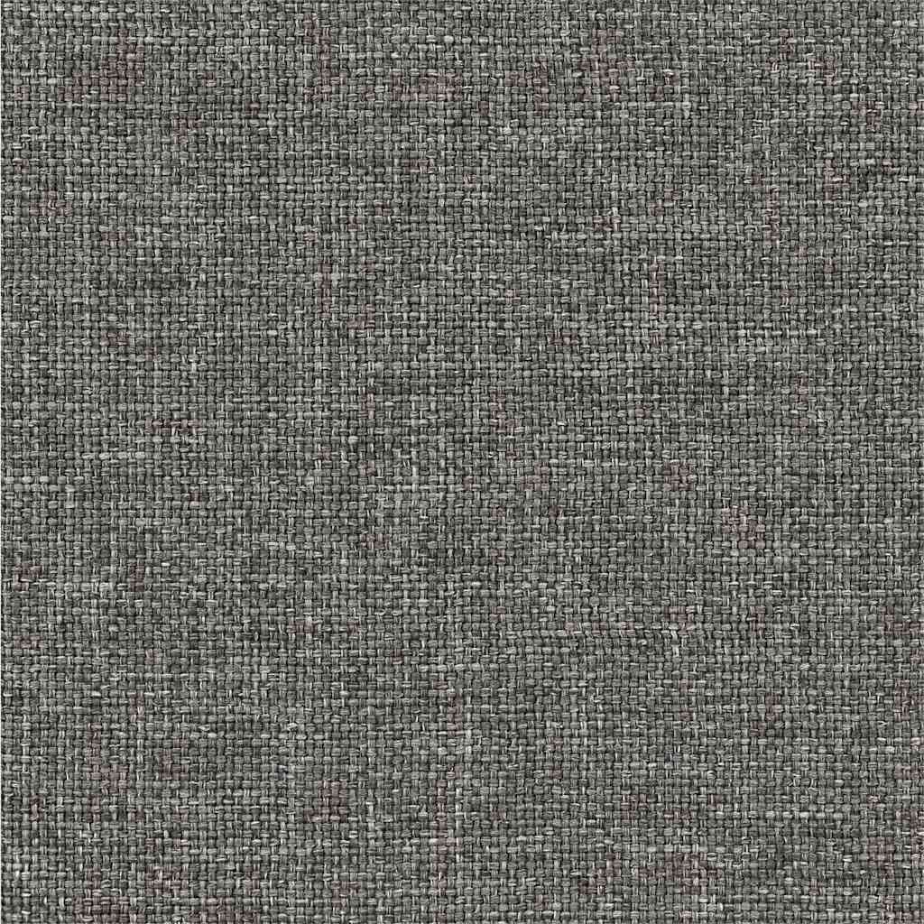 Bettgestell mit gepolstertem Kopfteil Hellgrau 140 x 200 cm