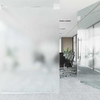 Selbstklebende Fensterfolie Frostiges Grau 45 x 2000 cm PVC