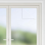 Selbstklebende Fensterfolie Frostiges Grau 90 x 1000 cm PVC
