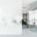 Selbstklebende Fensterfolie Mattierte Streifen 90 x 1000 cm PVC
