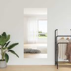 Selbstklebende Spiegel-Folie 90 x 150 cm 2 pcs Silber PET