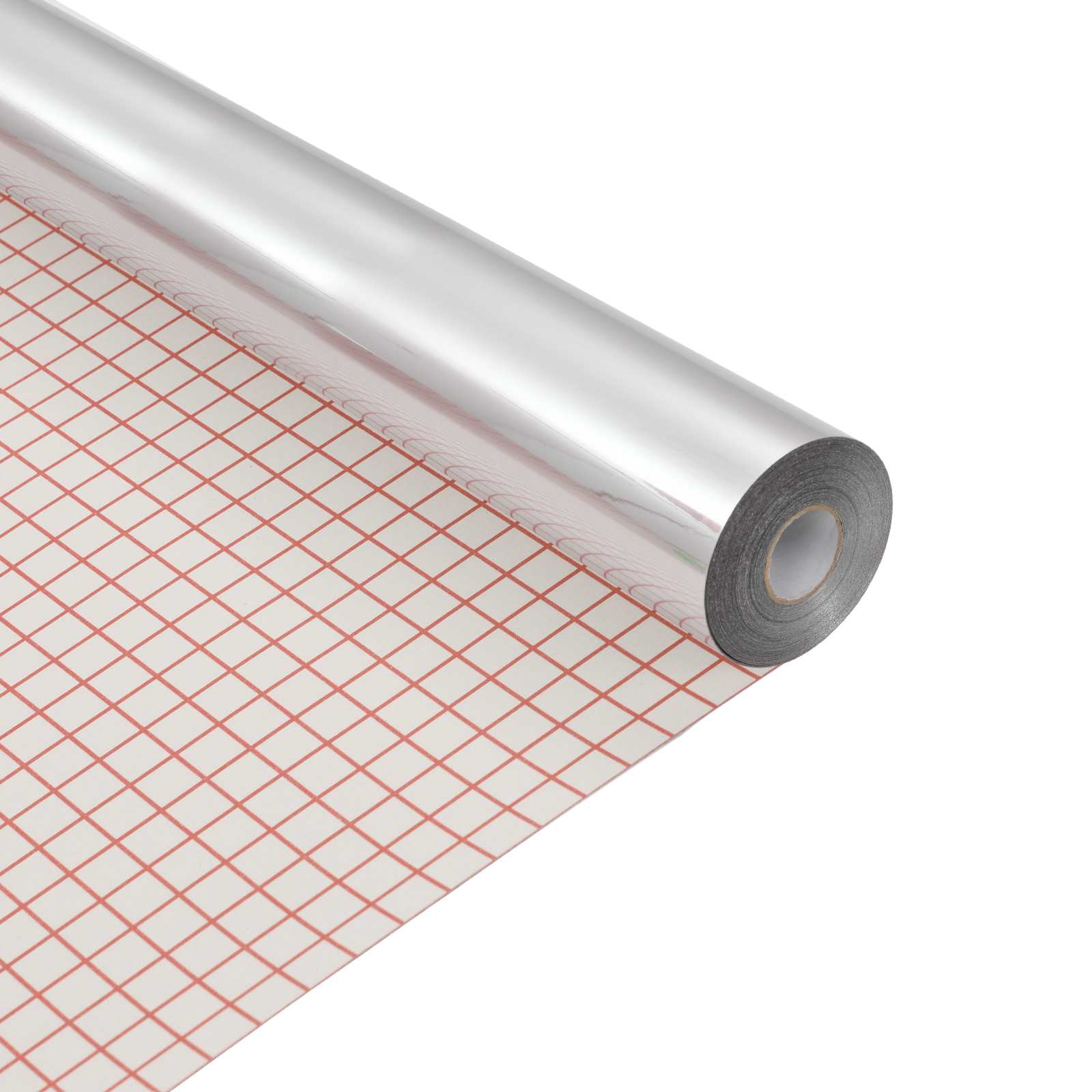 Selbstklebende Spiegel-Folie 90 x 150 cm 2 pcs Silber PET