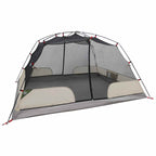 Trekkingzelt Grün 4-Personen 185T Polyester mit PU-Beschichtung