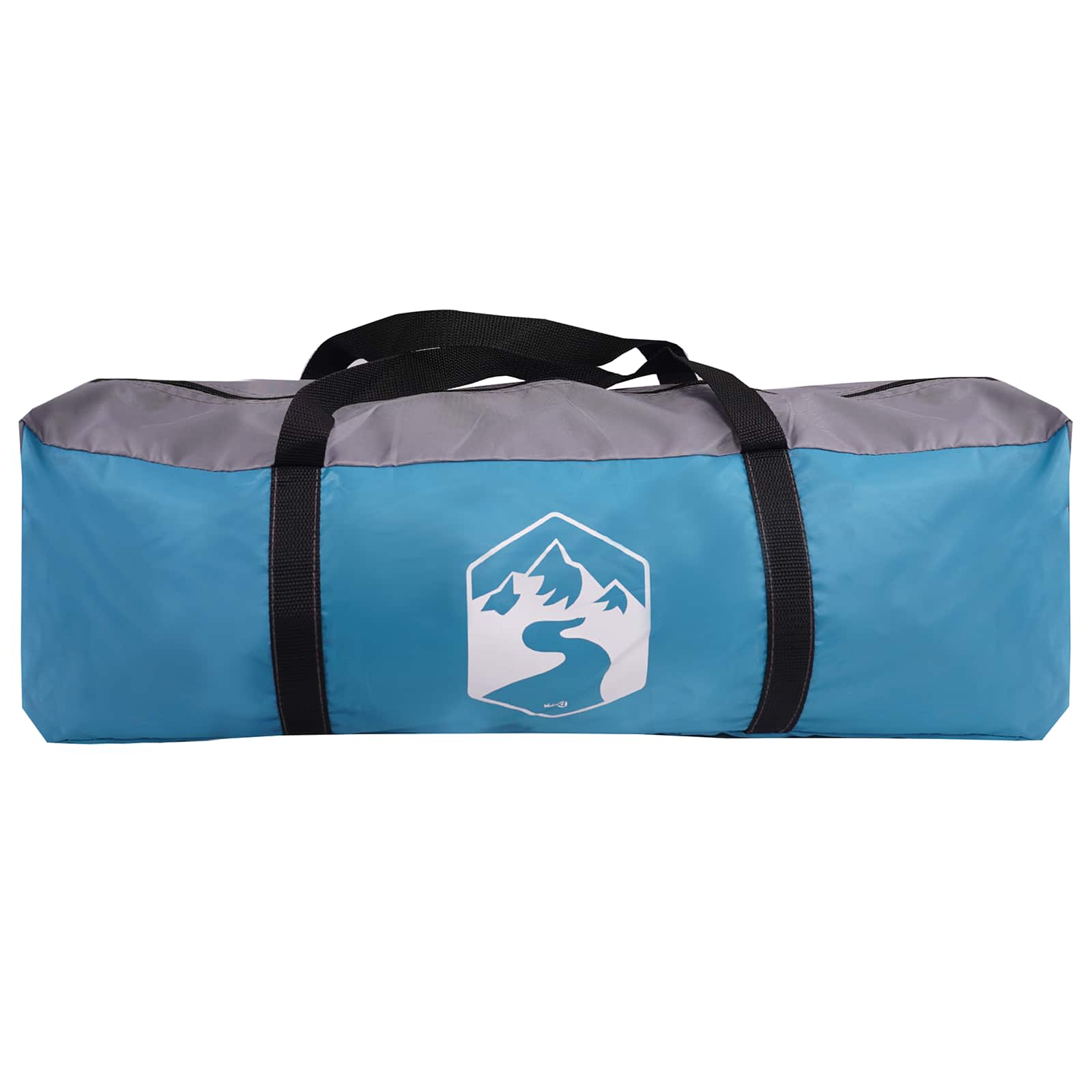 Tunnelzelt Blau 390 x 215 x 152 cm