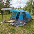Tunnelzelt Blau 390 x 215 x 152 cm