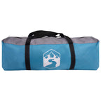 Tunnelzelt Blau 675 x 392 x 210 cm