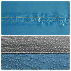 Tunnelzelt Blau 2-Personen 185T Polyester mit PU-Beschichtung