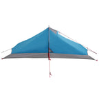 Trekkingzelt Blau 2-Personen 185T Polyester mit PU-Beschichtung