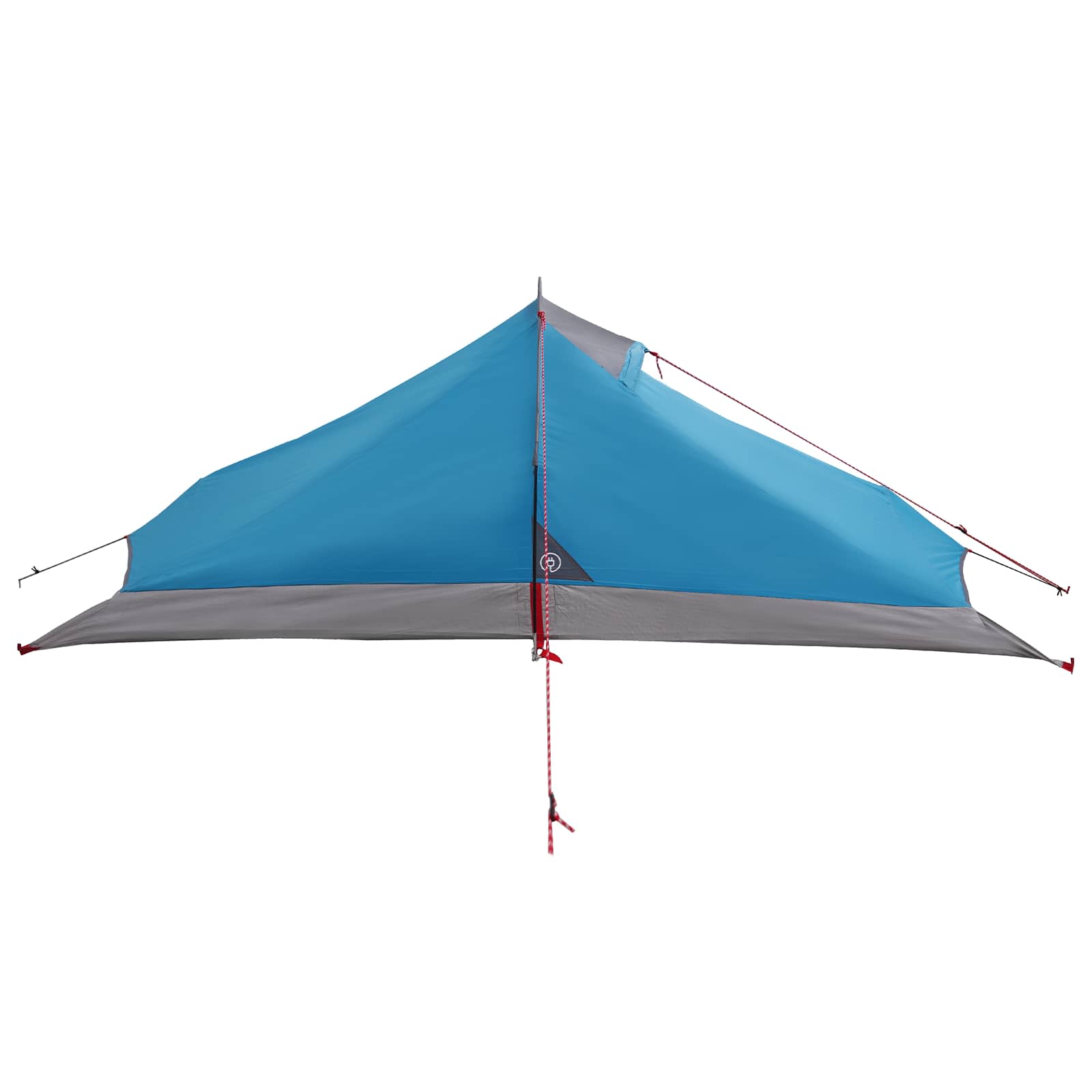 Trekkingzelt Blau 2-Personen 185T Polyester mit PU-Beschichtung