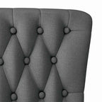 Schlafsessel Dunkelgrau 56,5 x 70 x 110 cm Stoff
