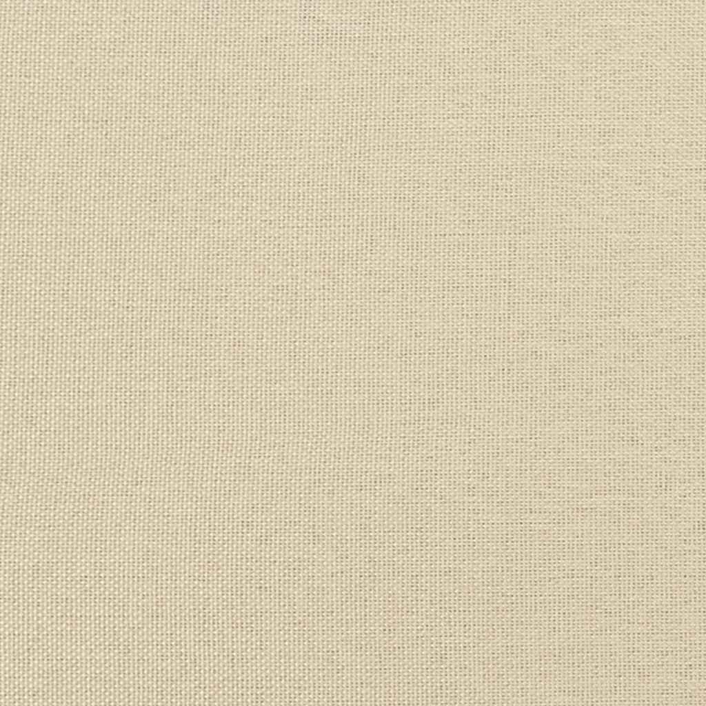 Schlafsessel Creme 56,5 x 70 x 110 cm Stoff