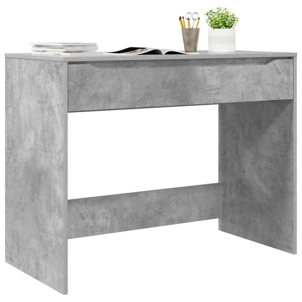 Schreibtisch Betongrau 100 x 50 x 78 cm Holzwerkstoff