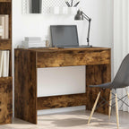 Schreibtisch mit Schublade Räuchereiche 100 x 50 x 78 cm