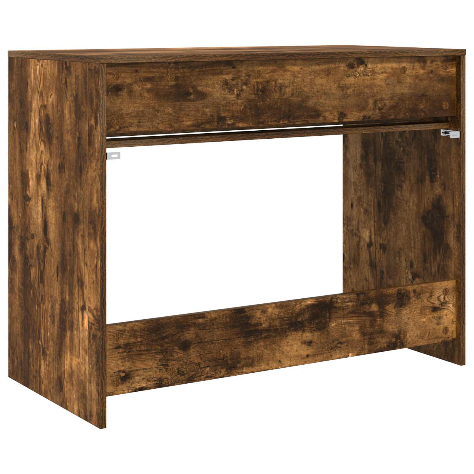 Schreibtisch mit Schublade Räuchereiche 100 x 50 x 78 cm