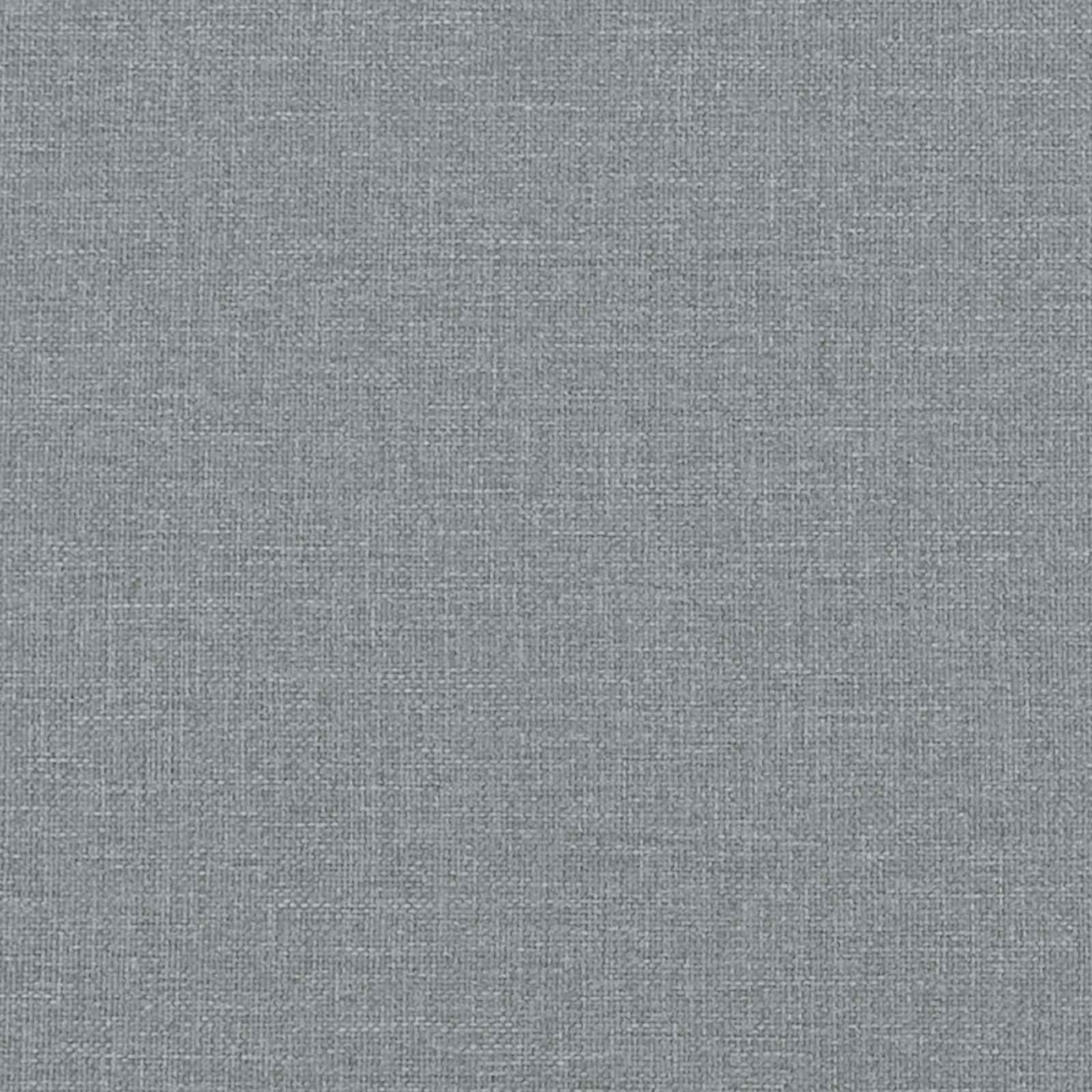 Lounge-Liege mit Kissen Hellgrau 91 x 157 x 91 cm Stoff
