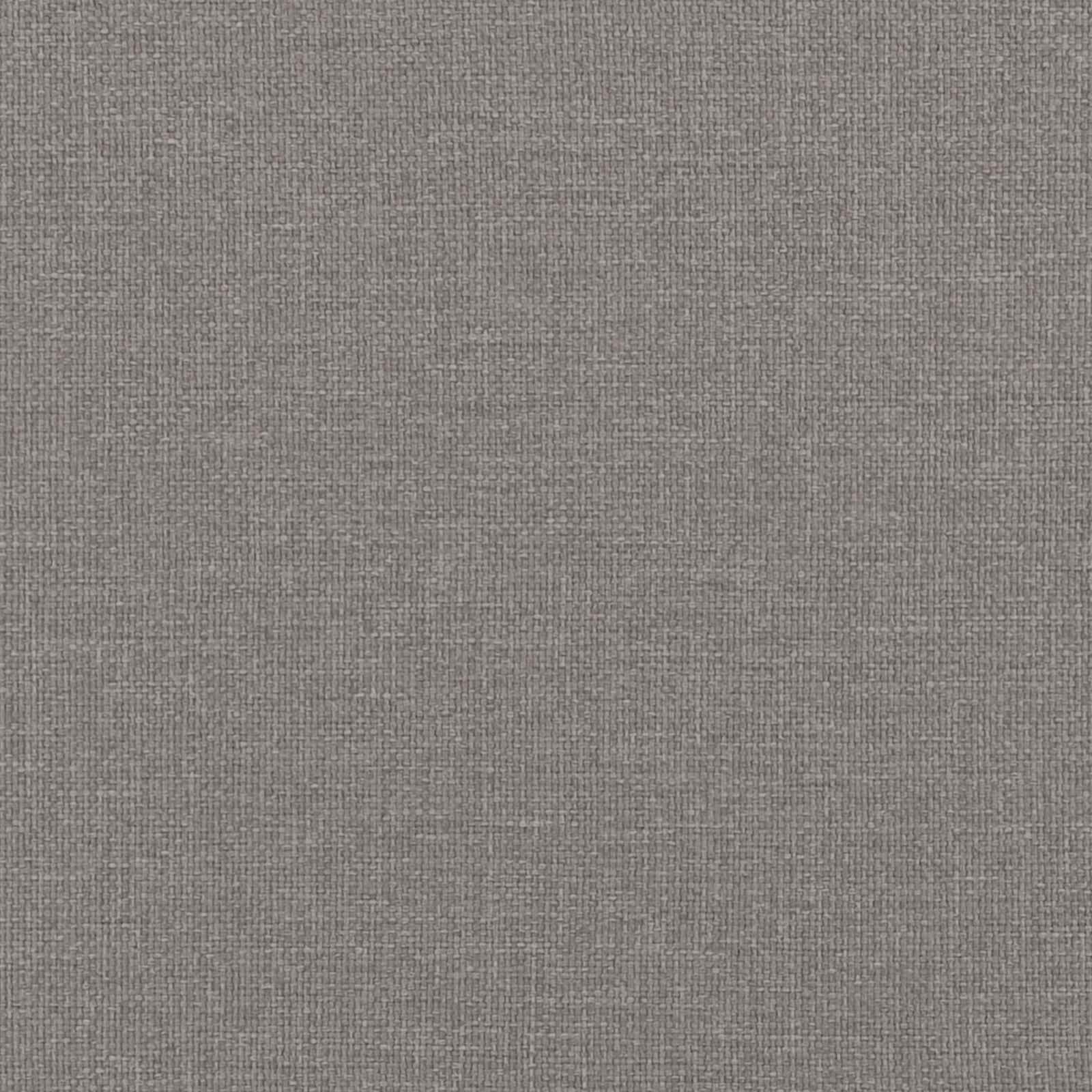 Chaise Lounge mit Rock mit Kissen mit Kissen 3 pcs Taupe Stoff