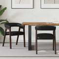 Esszimmerstühle 2 pcs Hellbraun 54 x 57 x 73 cm