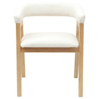 Esszimmerstühle 2 pcs Natur 54 x 57 x 73 cm Massives Gummiholz