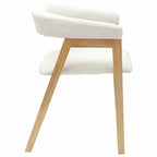 Esszimmerstühle 2 pcs Natur 54 x 57 x 73 cm Massives Gummiholz