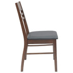 Esszimmerstühle 2 pcs Hellbraun 43 x 54 x 89 cm