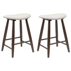 Esszimmerstühle 2 pcs Hellbraun 46 x 37 x 63 cm