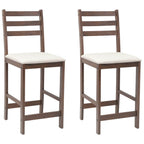 Esszimmerstühle 2 pcs Hellbraun 40 x 47,5 x 99,5 cm