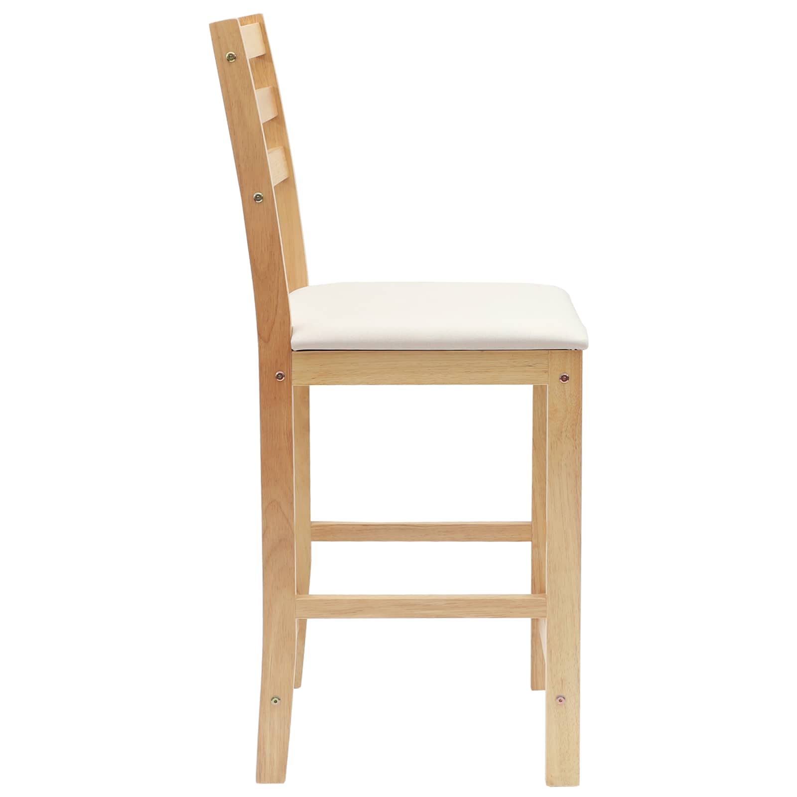 Esszimmerstühle 2 pcs Natur 40 x 47,5 x 99,5 cm