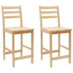 Esszimmerstühle 2 pcs Natur 40 x 47,5 x 99,5 cm