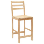 Esszimmerstühle 2 pcs Natur 40 x 47,5 x 99,5 cm