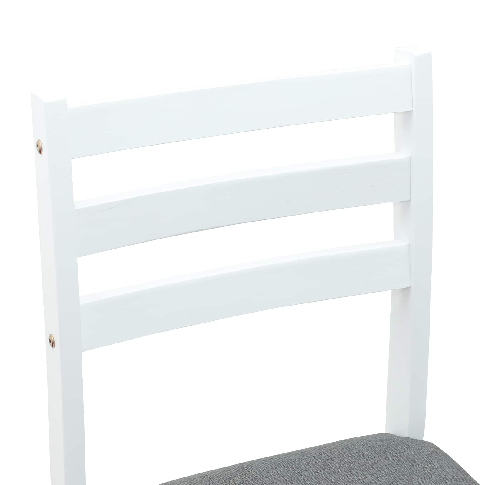 Esszimmerstühle 2 pcs Weiß 40 x 47,5 x 99,5 cm