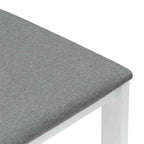 Esszimmerstühle 2 pcs Weiß 40 x 47,5 x 99,5 cm