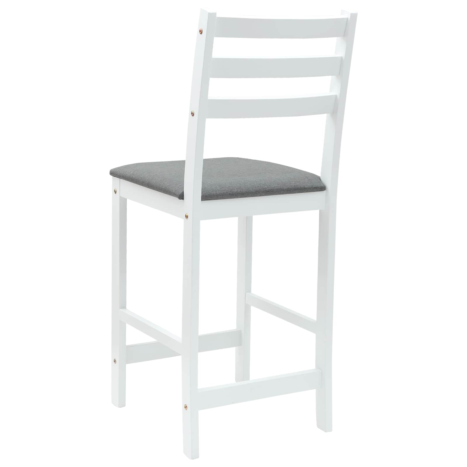 Esszimmerstühle 2 pcs Weiß 40 x 47,5 x 99,5 cm