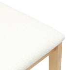 Esszimmerstühle 2 pcs Natur 40 x 47,5 x 99,5 cm