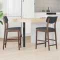 Esszimmerstühle 2 pcs Hellbraun 48 x 49 x 95 cm