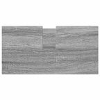 Badezimmermöbel-Set mit Regal 4 pcs Graues Sonoma Holzwerkstoff