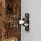 Badezimmermöbel-Set 3 pcs Geräucherte Eiche Holzwerkstoff