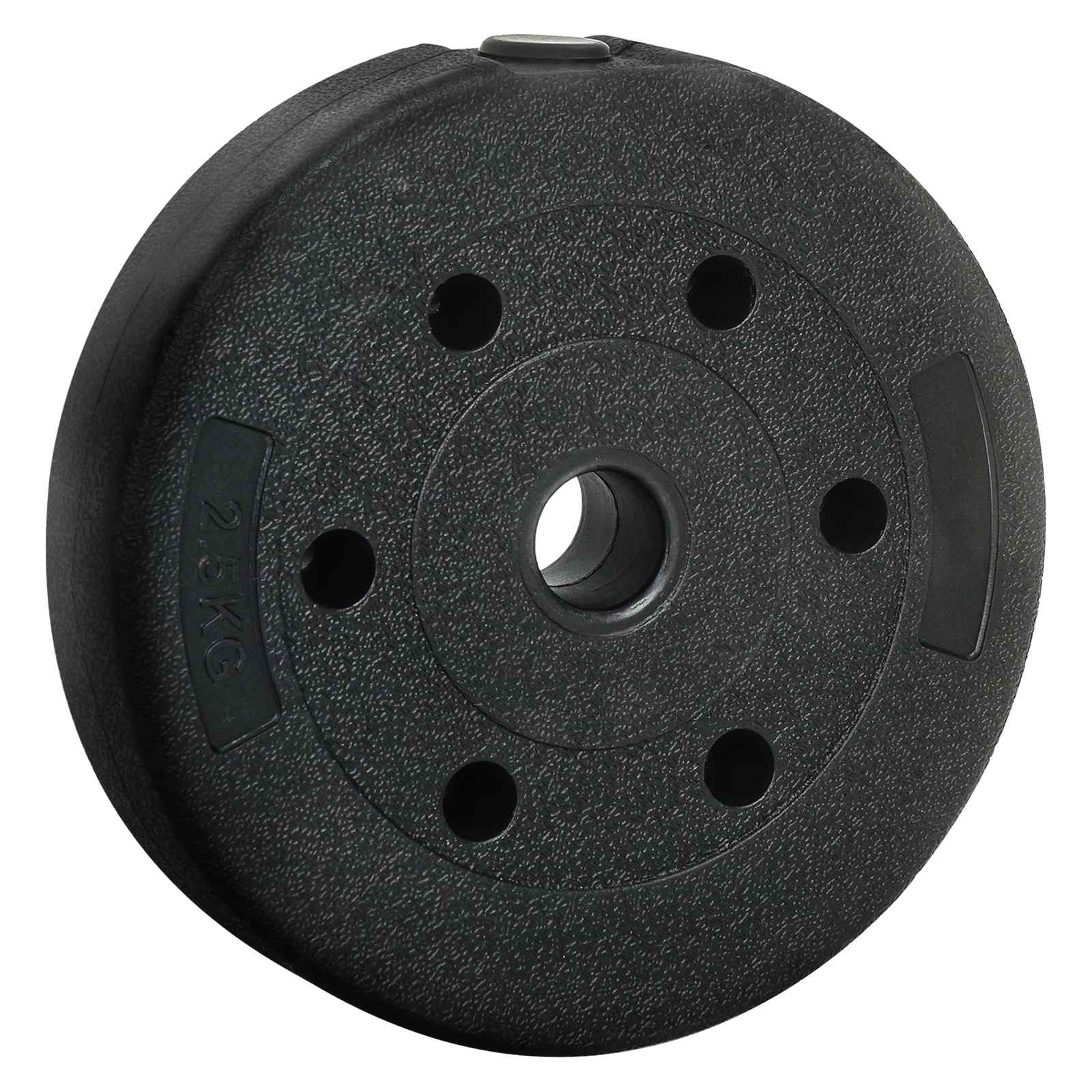 4-in-1 Hantelset 30kg Schwarz und Blau Zement und Eisensand