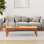 Couchtisch Max Braun 110 x 50 x 30 cm Massives Kiefernholz