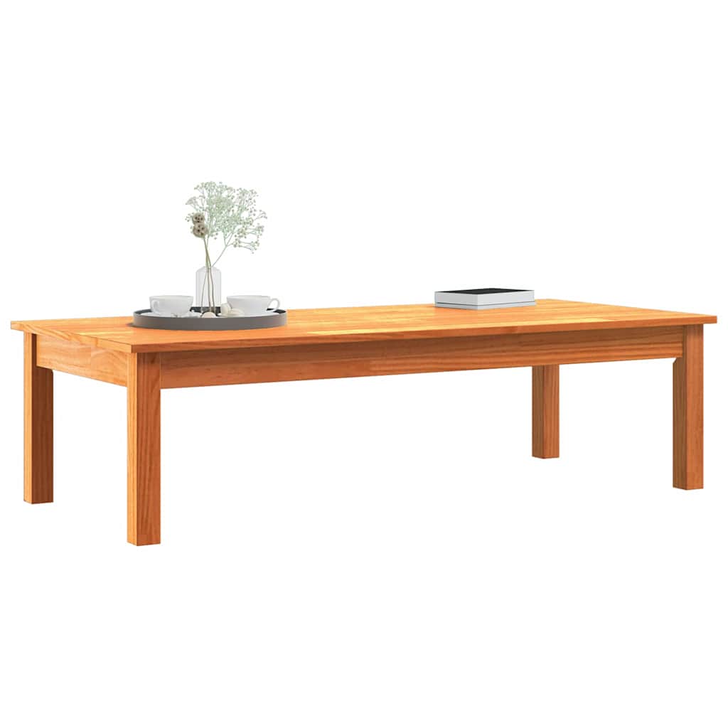 Couchtisch Max Braun 110 x 50 x 30 cm Massives Kiefernholz