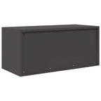 Aufbewahrungsschrank Schwarz 90 x 40 x 40 cm Stahl