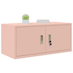 Aufbewahrungsschrank Rosa 90 x 40 x 40 cm Stahl